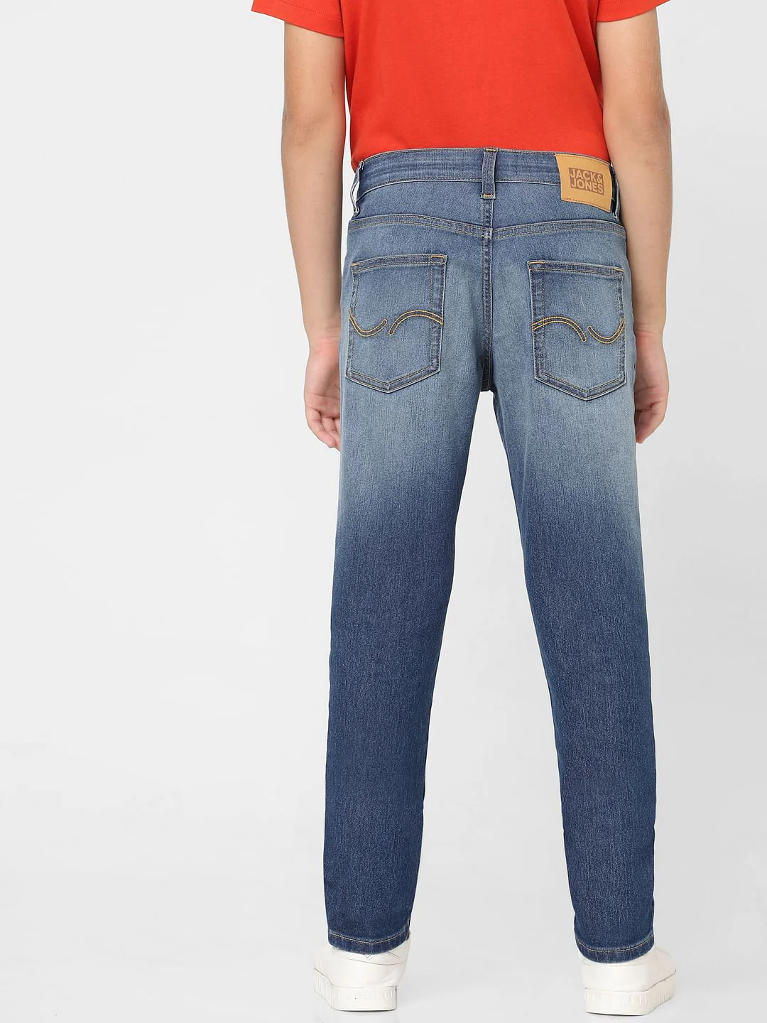 Boys Blue Mid Rise Glenn Slim Jeans - Image 4