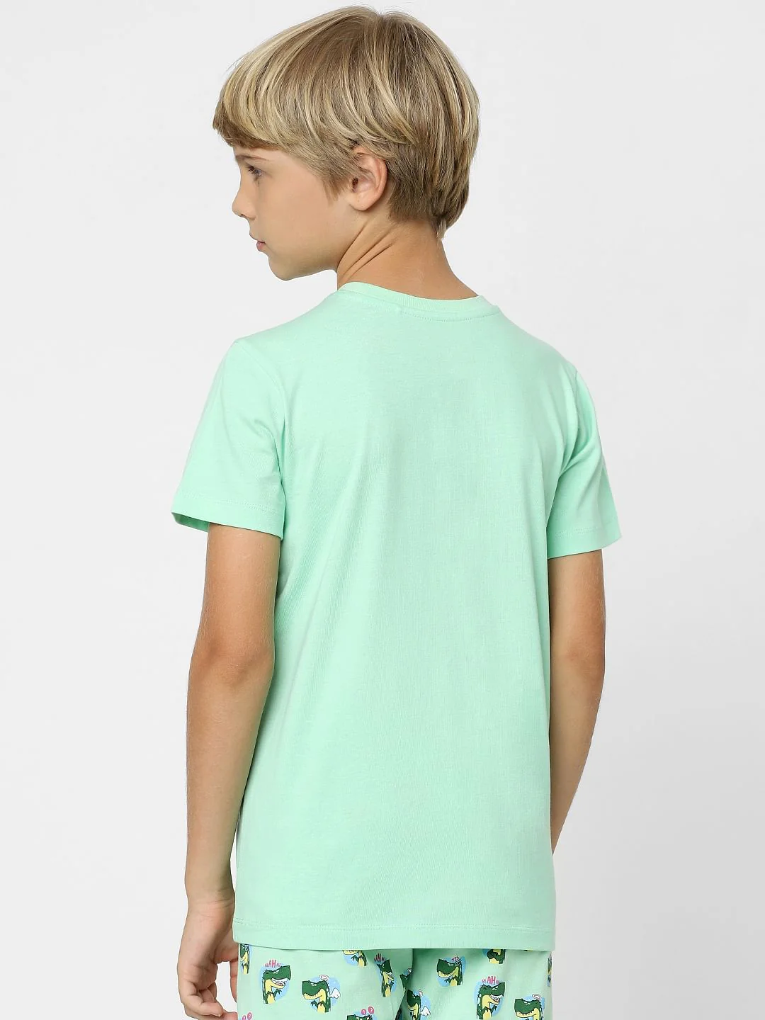 Boys Blue T-shirt & Pyjama Night-Suit Set - Image 4