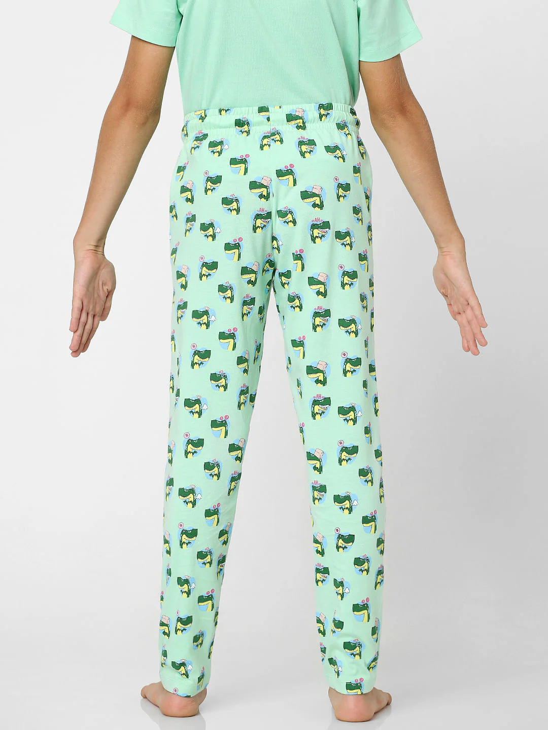 Boys Blue T-shirt & Pyjama Night-Suit Set - Image 9
