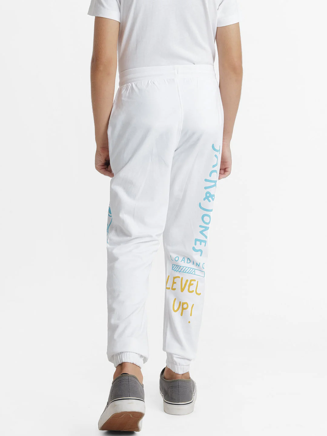 White Gamer Print Co-ord Set Sweatpants - Image 4