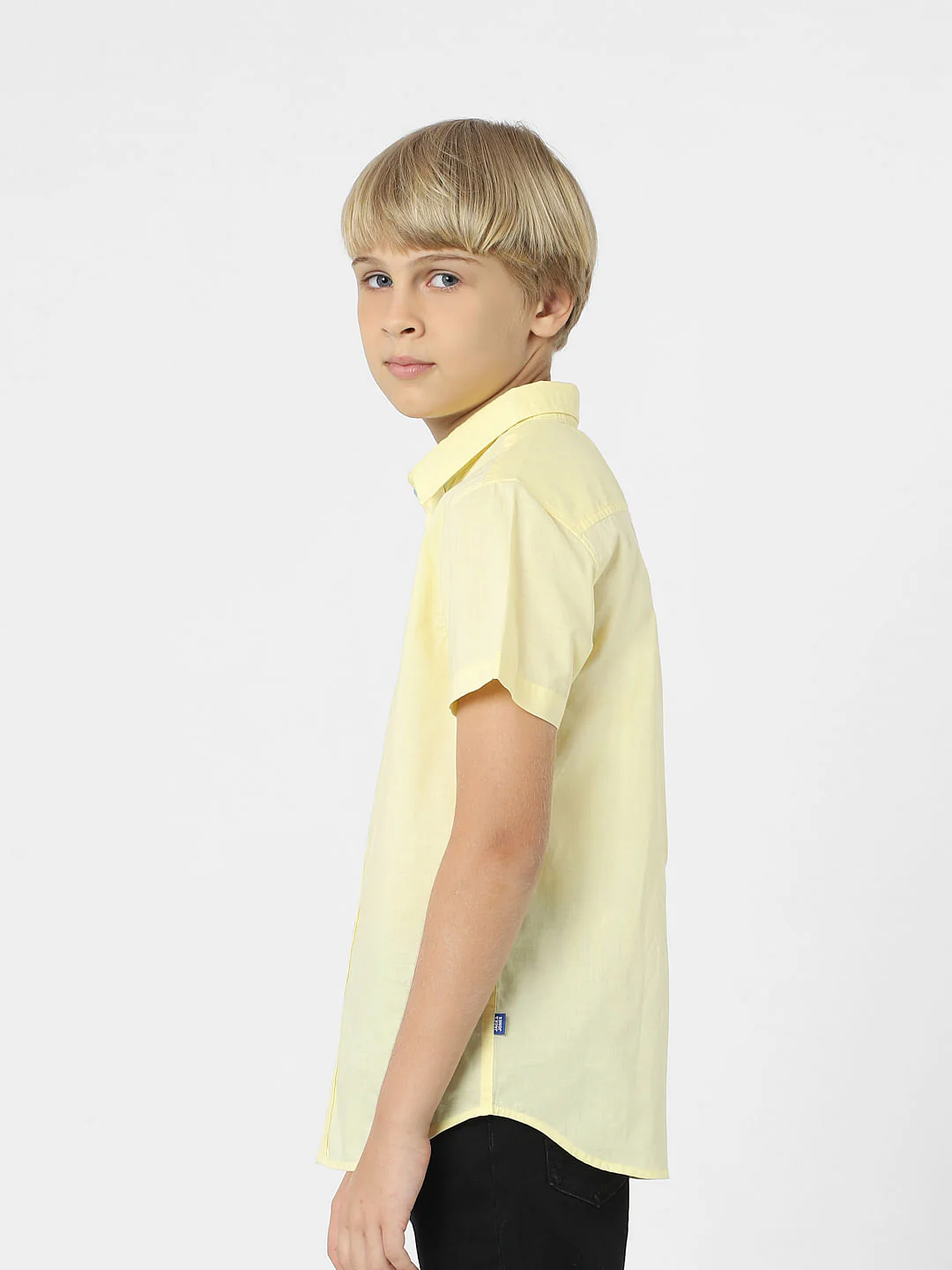 BOYS Yellow Short Sleeves Shirt - Image 3