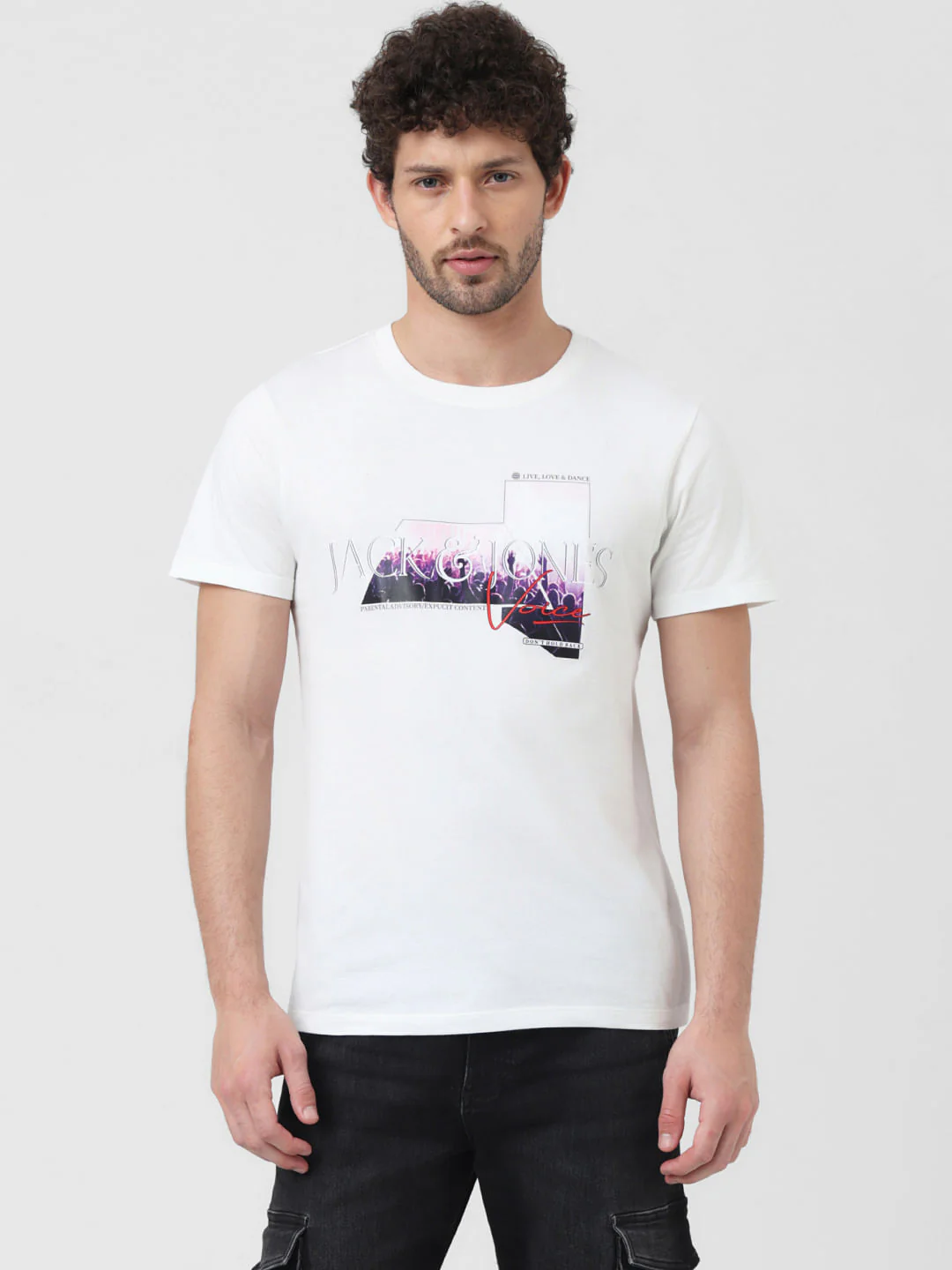 X Sunburn White Printed T-shirt - Image 2
