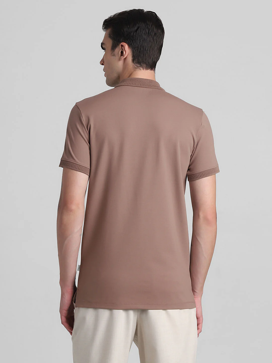 Brown Polo T-shirt - Image 4