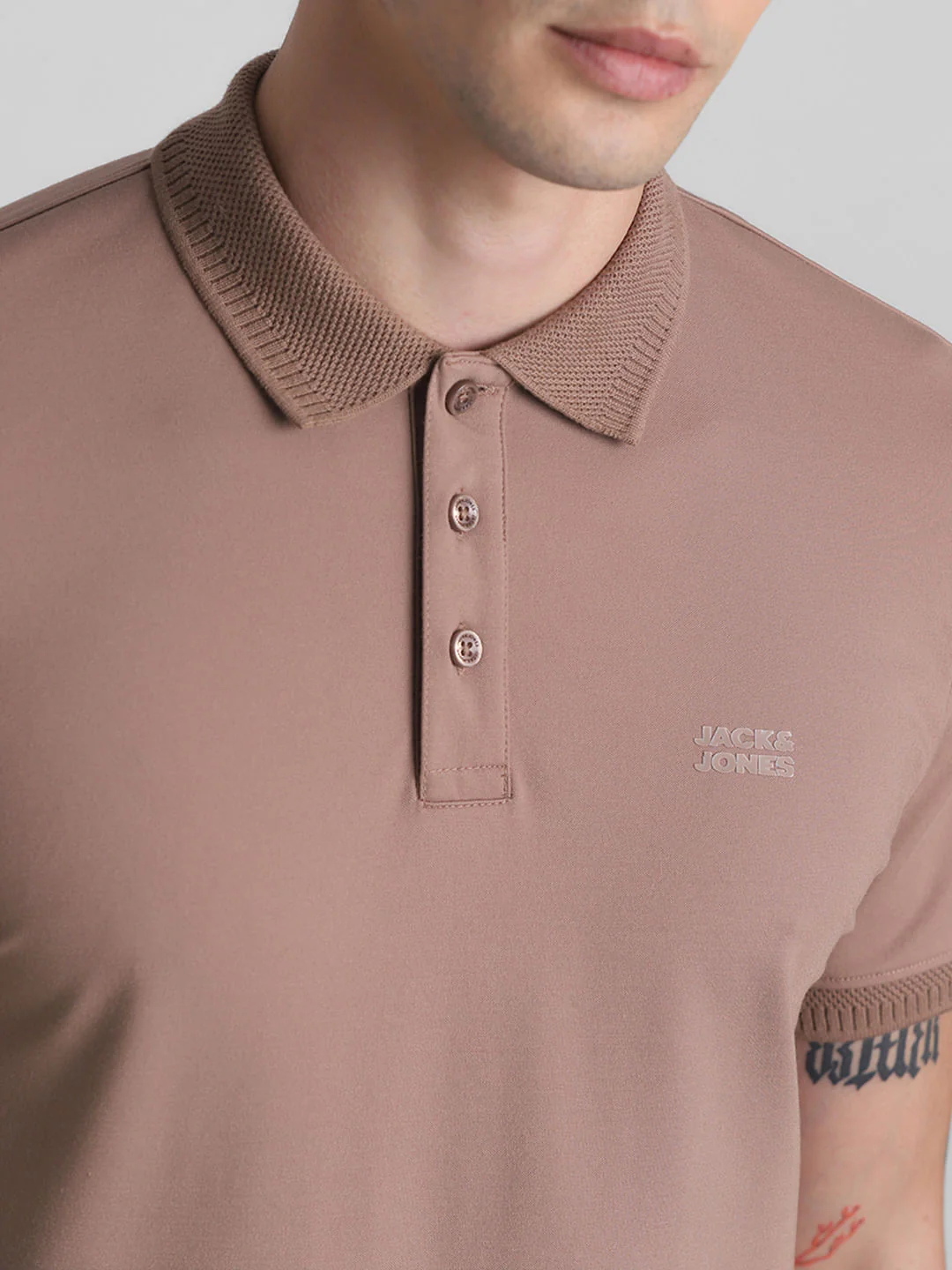 Brown Polo T-shirt - Image 5