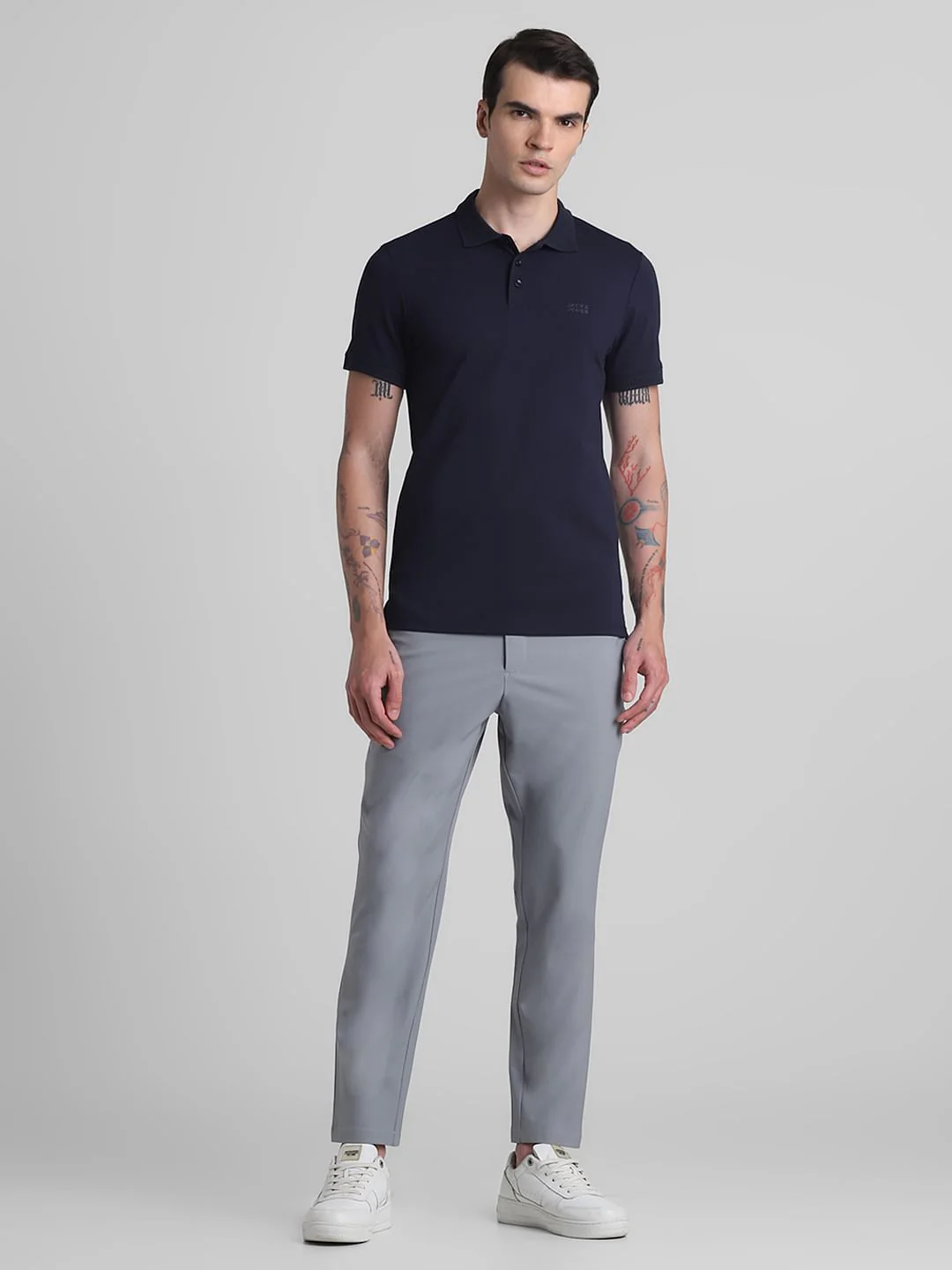 Dark Blue Polo T-shirt - Image 6