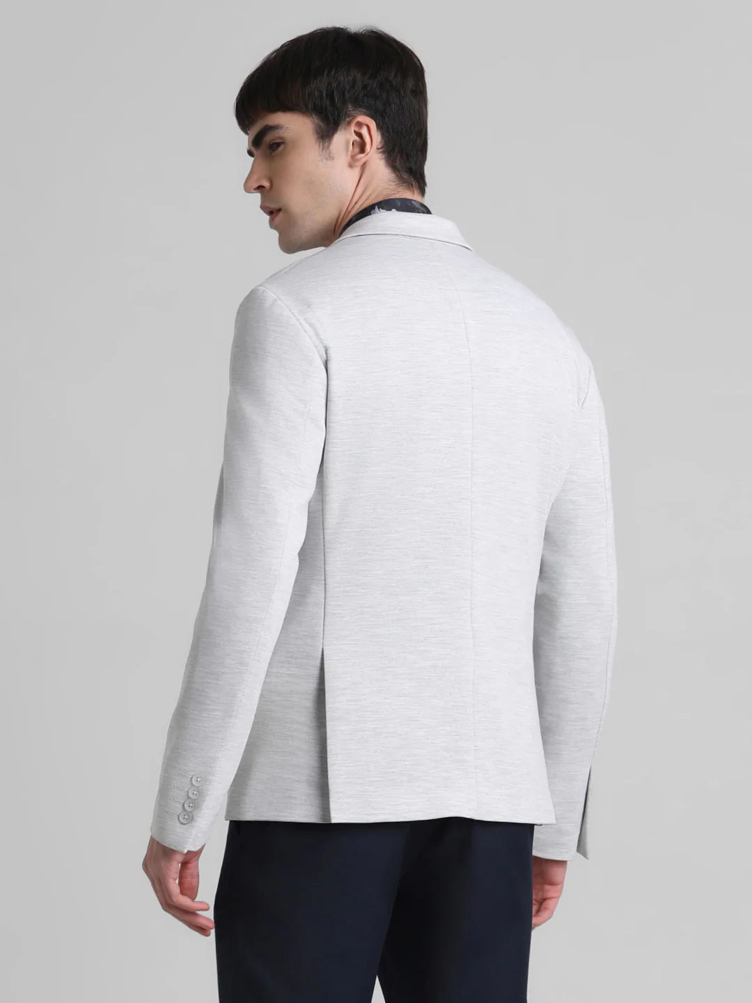 Light Grey Double Button Blazer - Image 4
