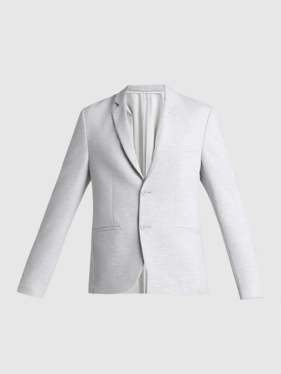 Light Grey Double Button Blazer - Image 7