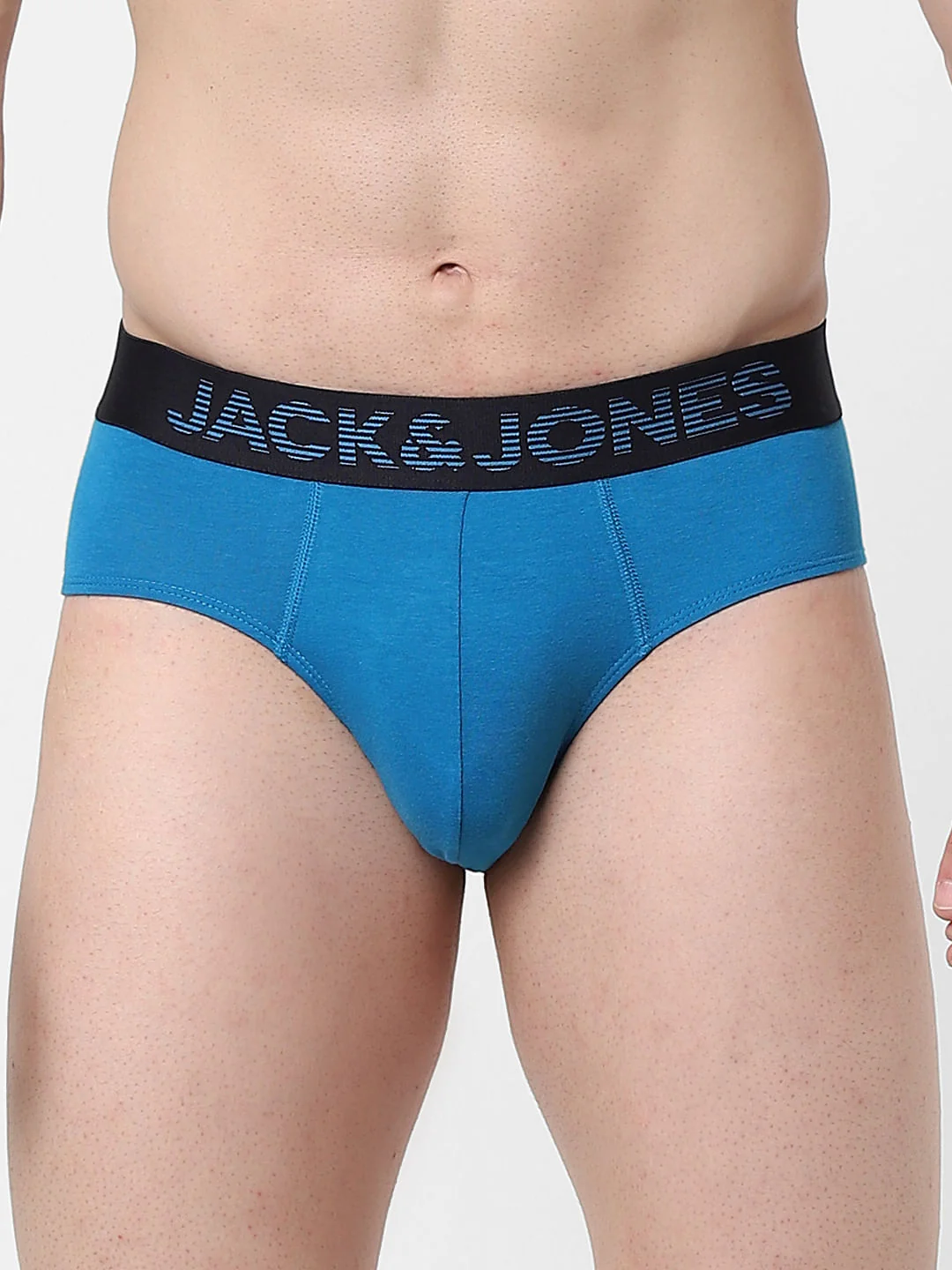 Blue Logo Print Briefs