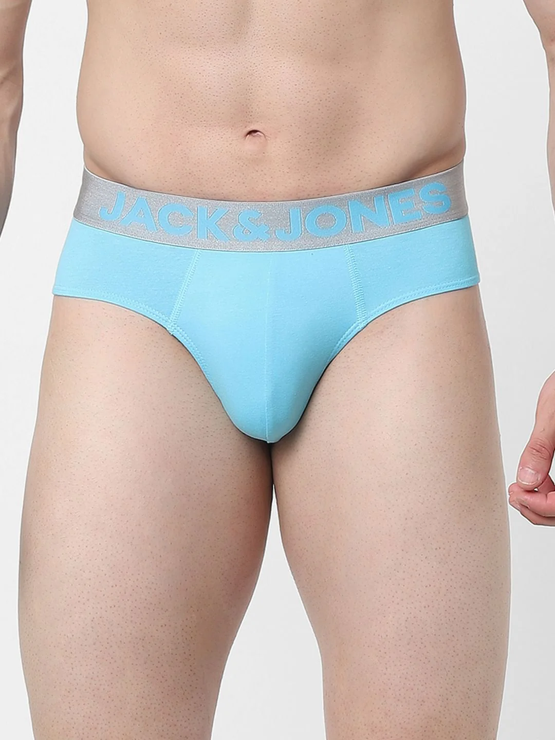Blue Logo Print Briefs