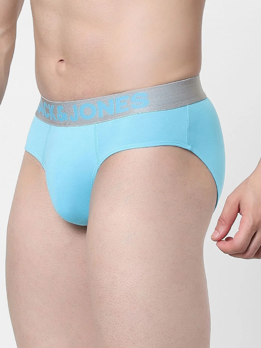 Blue Logo Print Briefs - Image 2