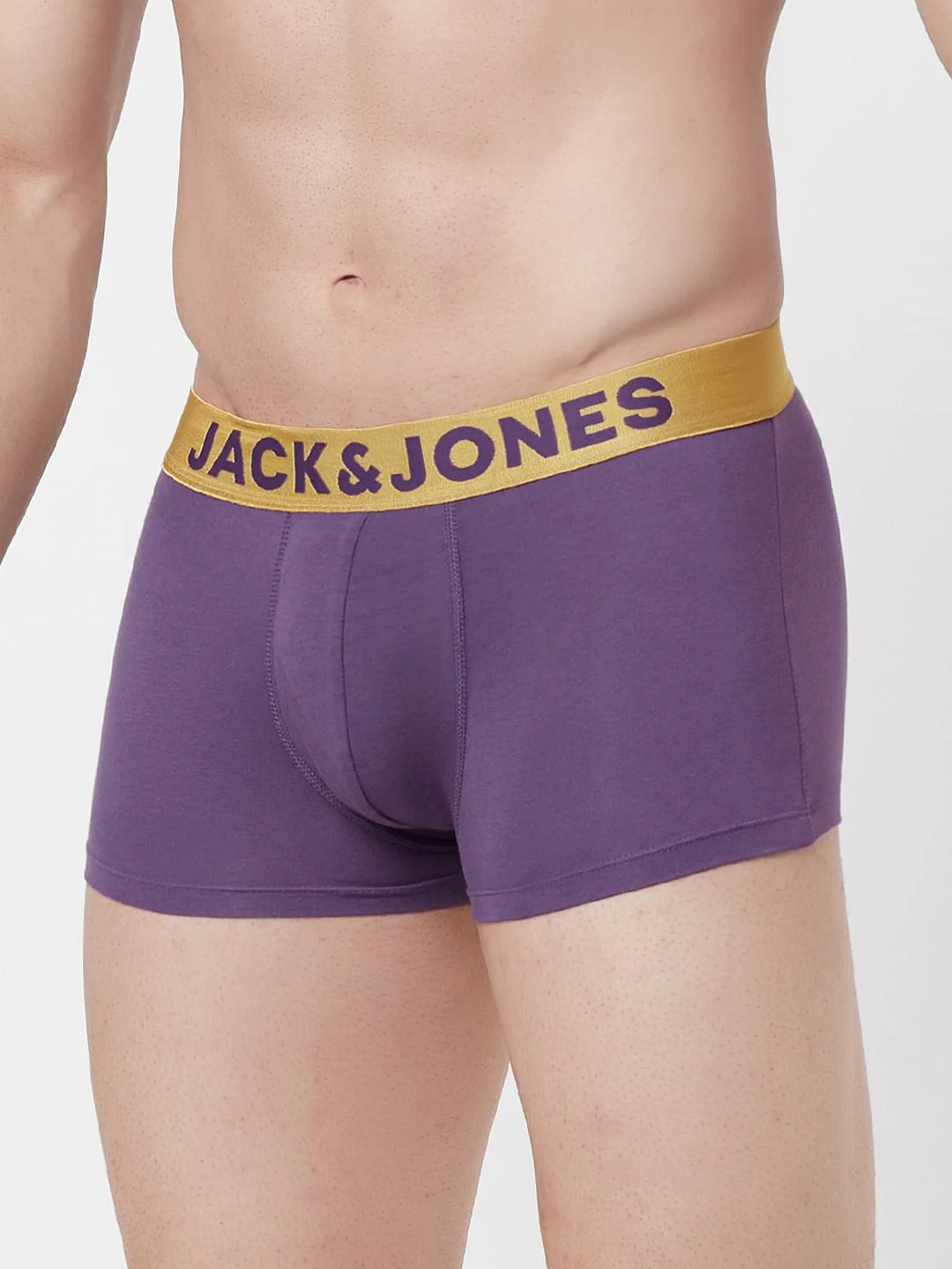 Purple Logo Print Trunks - Image 2