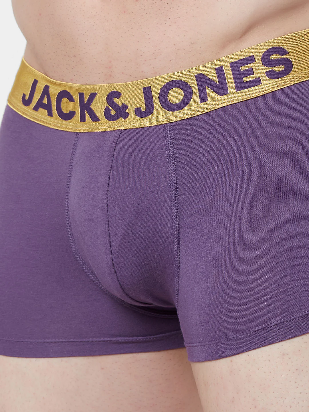 Purple Logo Print Trunks - Image 4