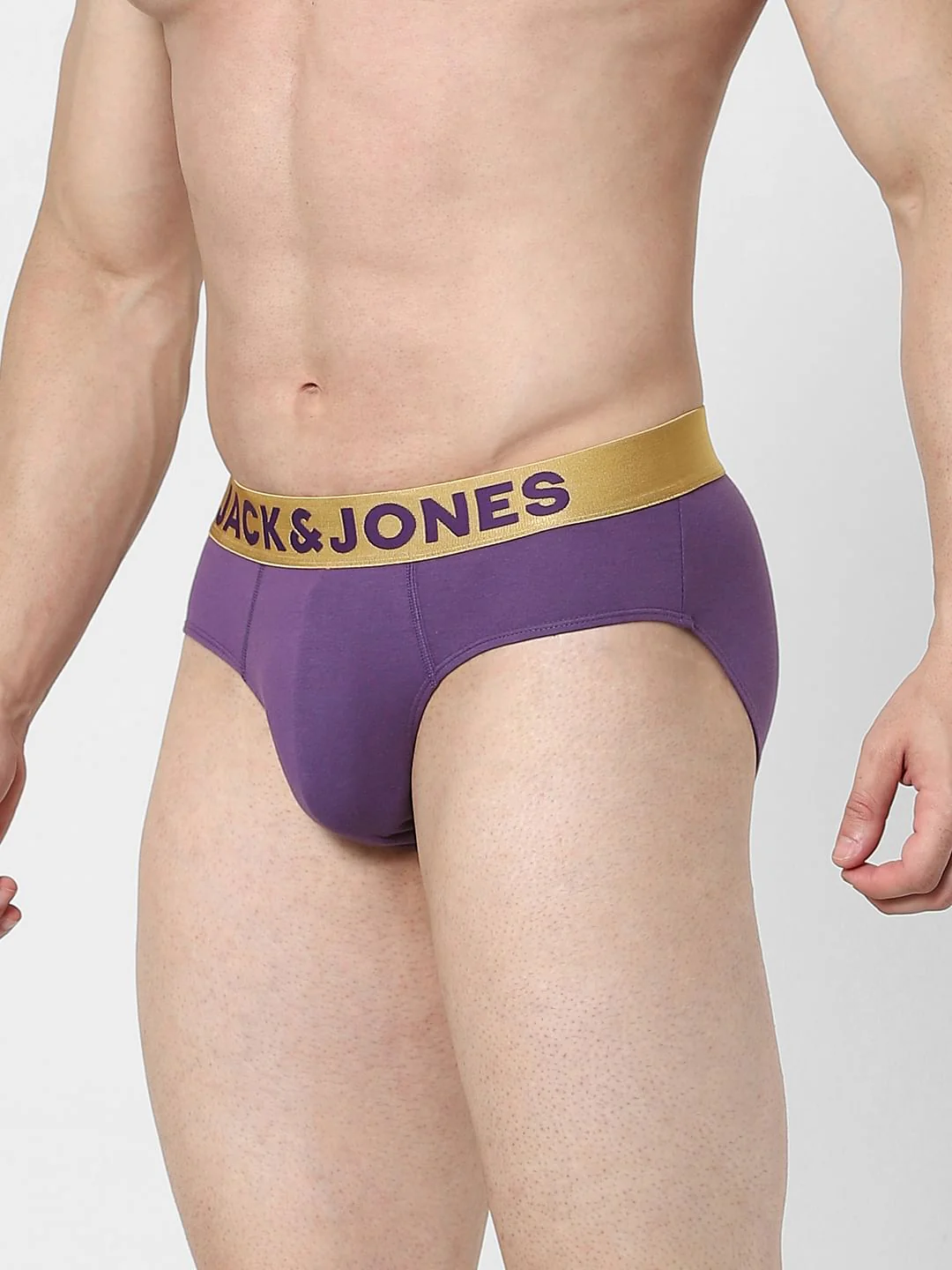 Purple Logo Print Briefs - Image 2