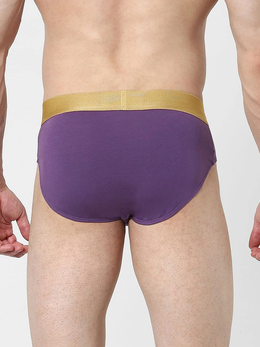 Purple Logo Print Briefs - Image 3