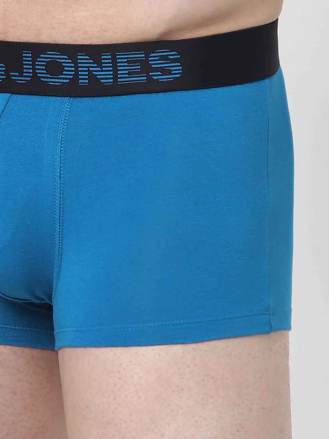 Blue Logo Print Trunks - Image 4