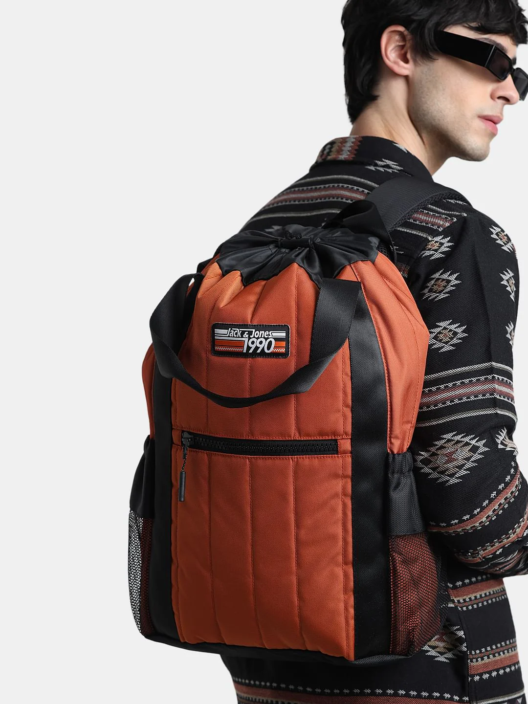 Orange Utility Backpack - Image 7