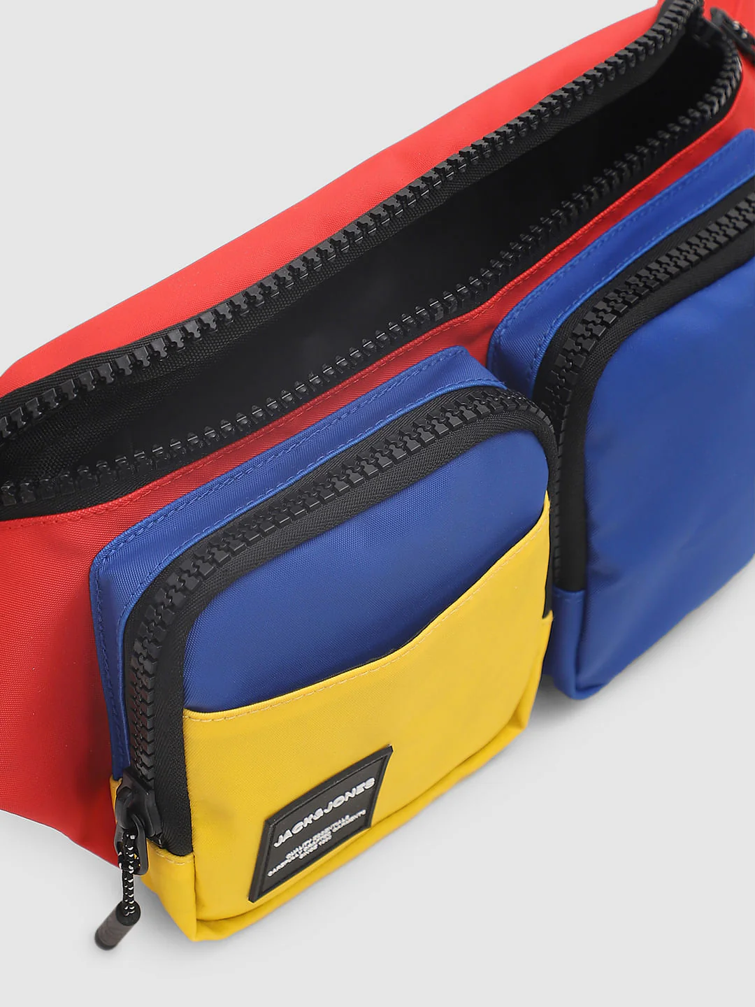 Red Colourblocked Chestpack - Image 5