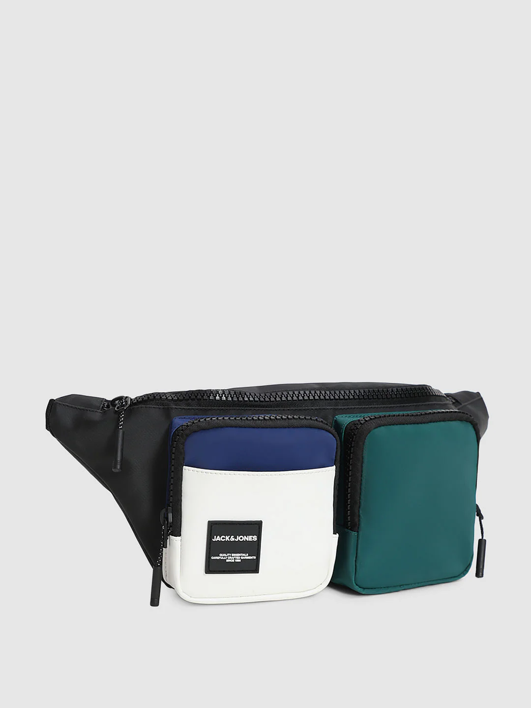 Black Colourblocked Chestpack - Image 2