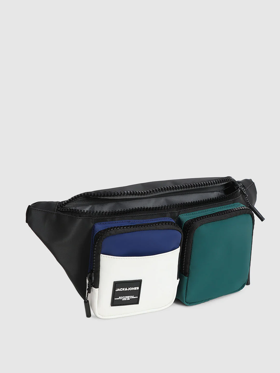 Black Colourblocked Chestpack - Image 5