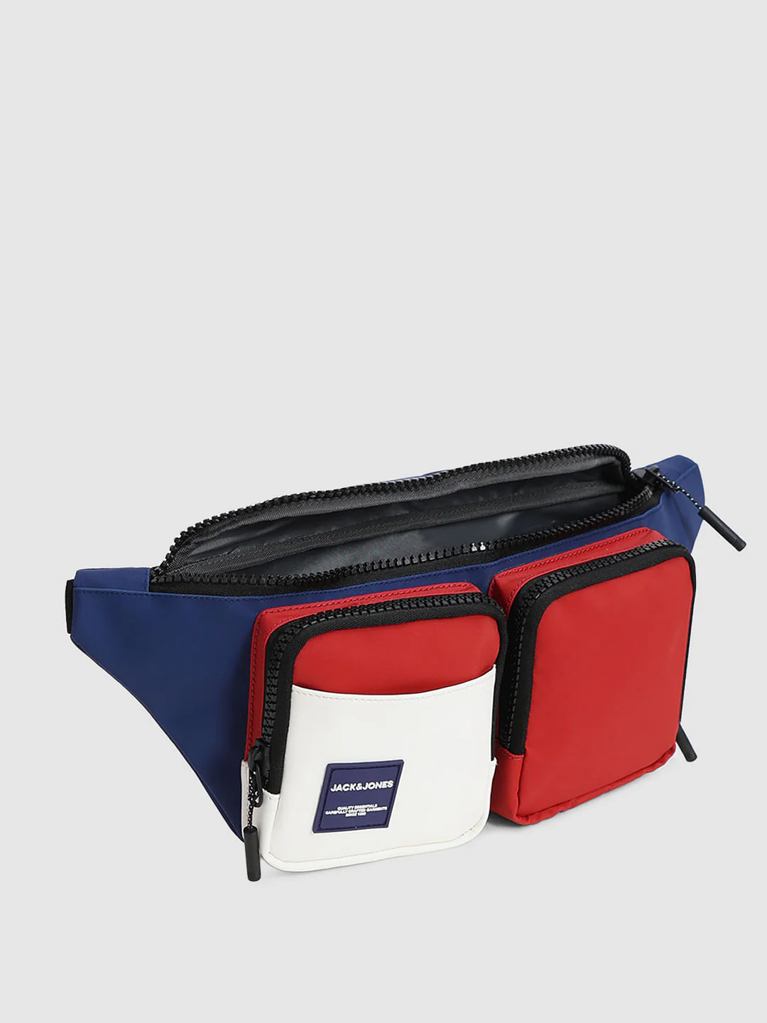 Blue Colourblocked Chestpack - Image 5