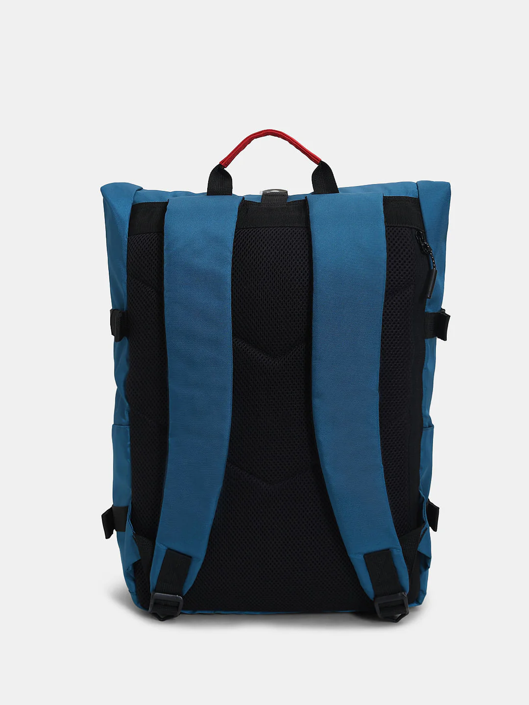 Blue Roll Top Backpack - Image 3