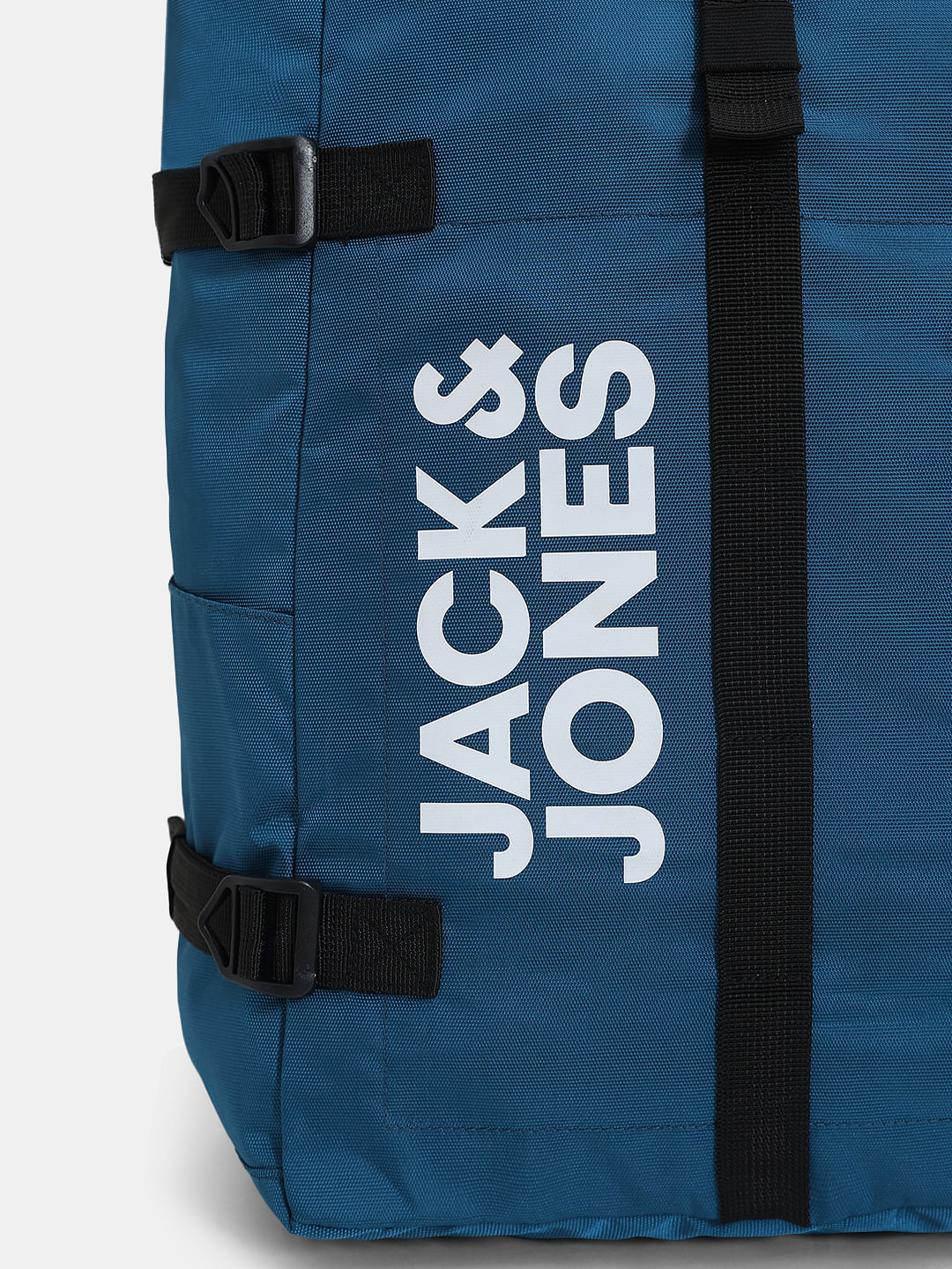 Blue Roll Top Backpack - Image 7