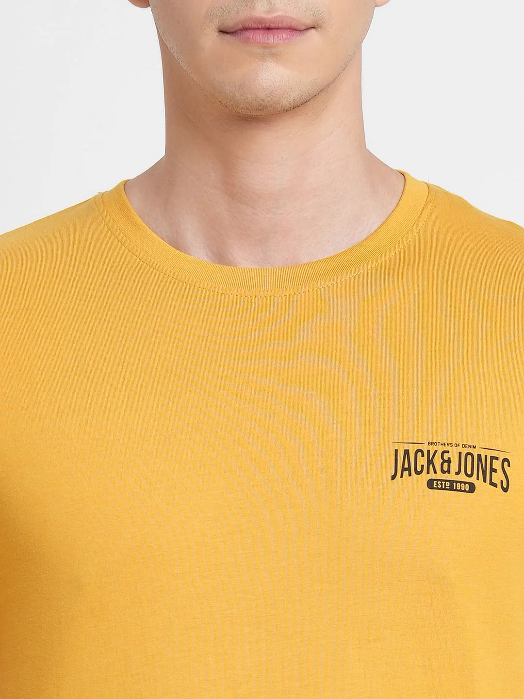 White Crew Neck T-shirt - Image 5