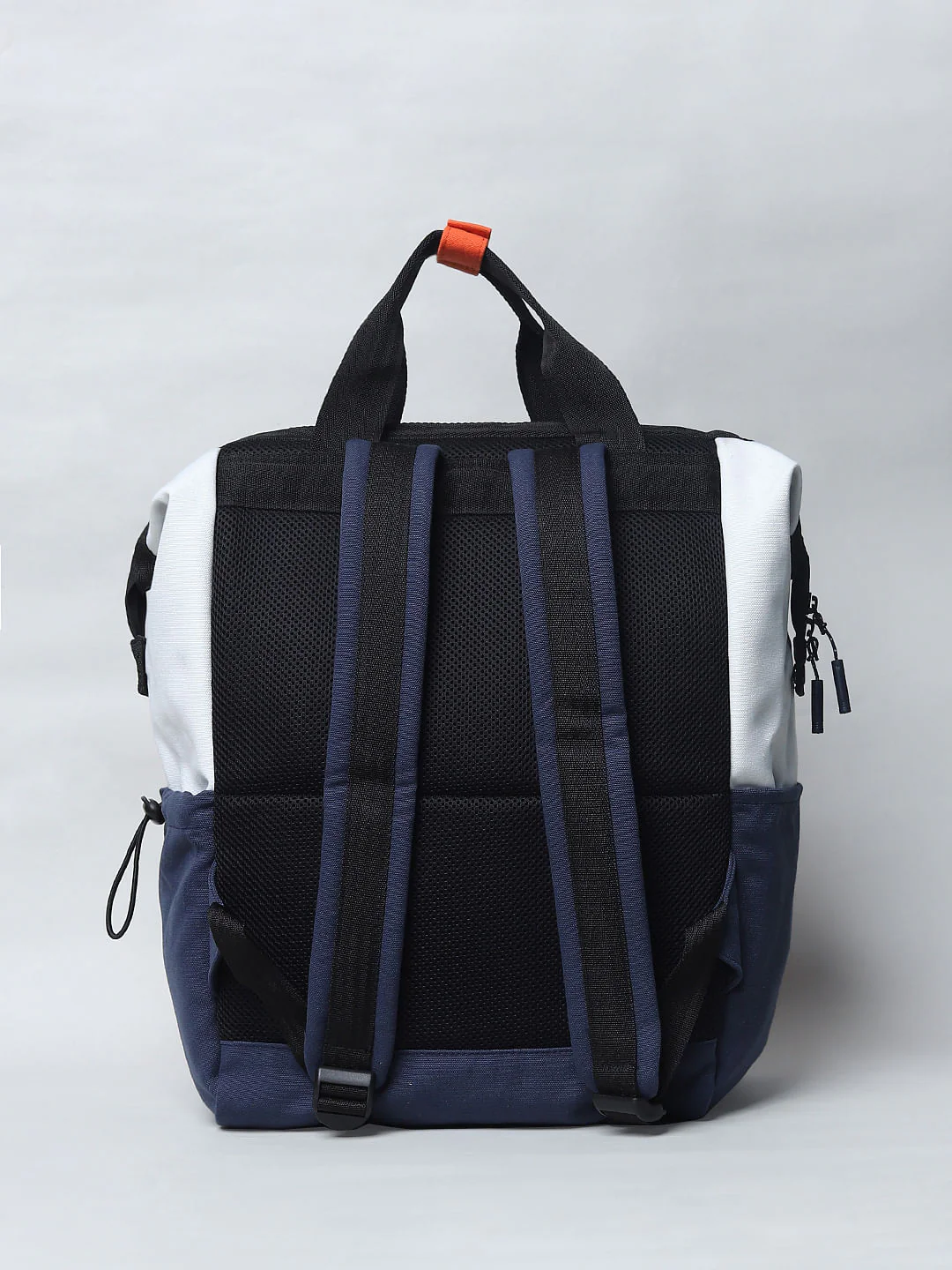 Blue Colourblocked Backpack - Image 3