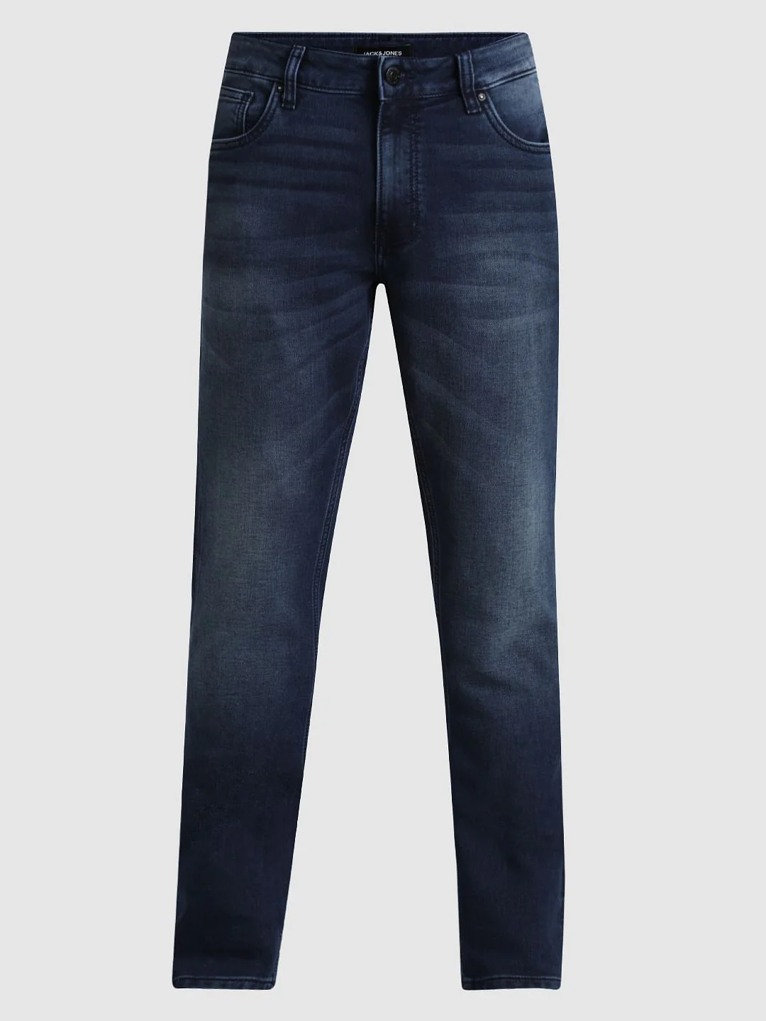 Blue Low Rise Washed Glenn Slim Jeans - Image 6