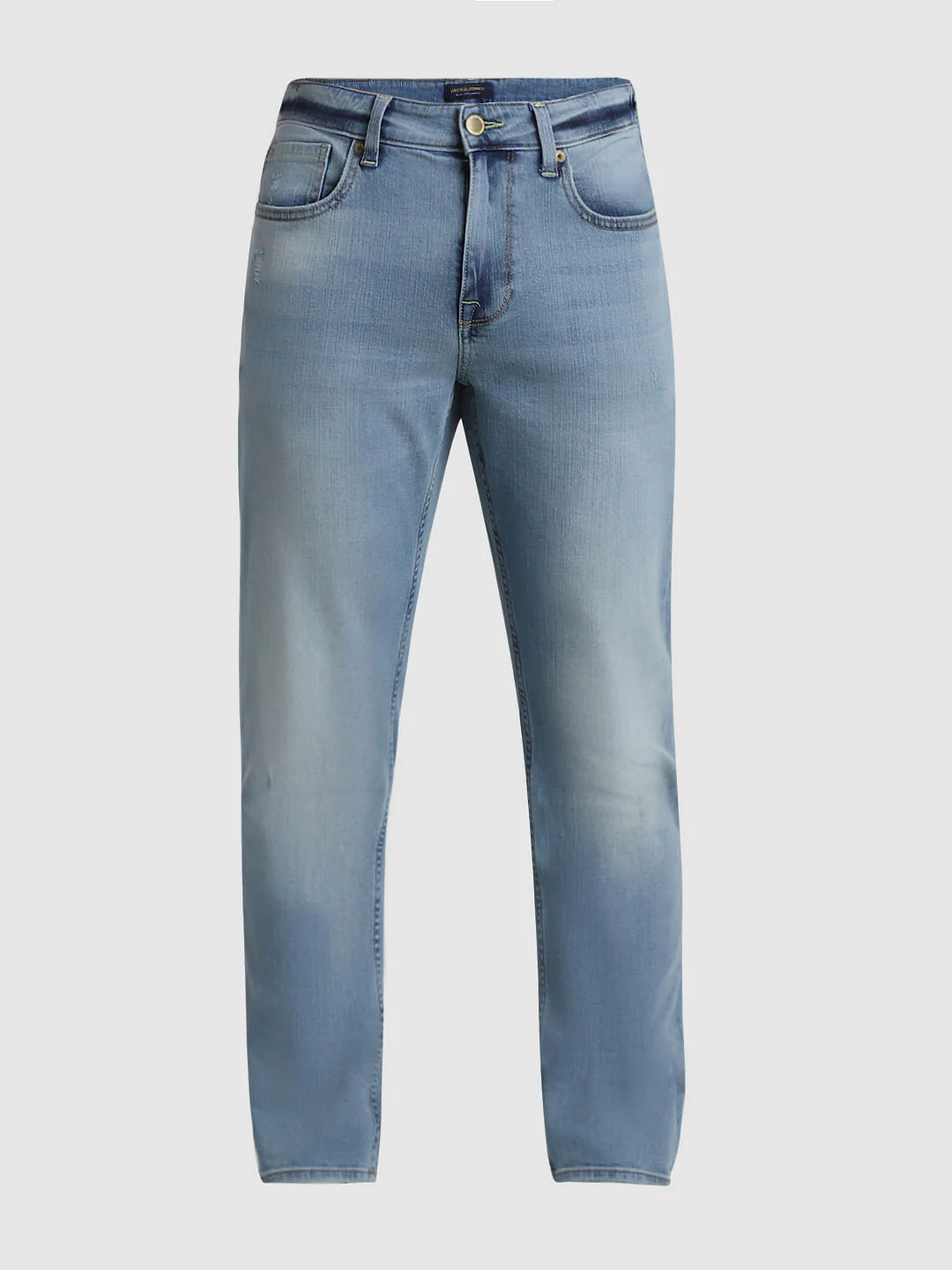 Light Blue Low Rise Glenn Slim Jeans - Image 6