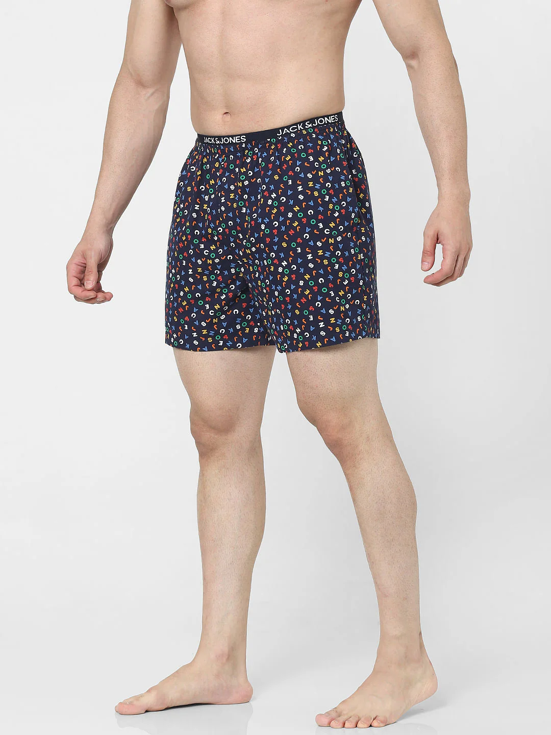 Navy Blue All Over Print Boxers - Image 2