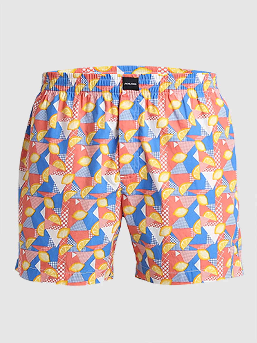 White Lemonade Print Cotton Boxers - Image 6