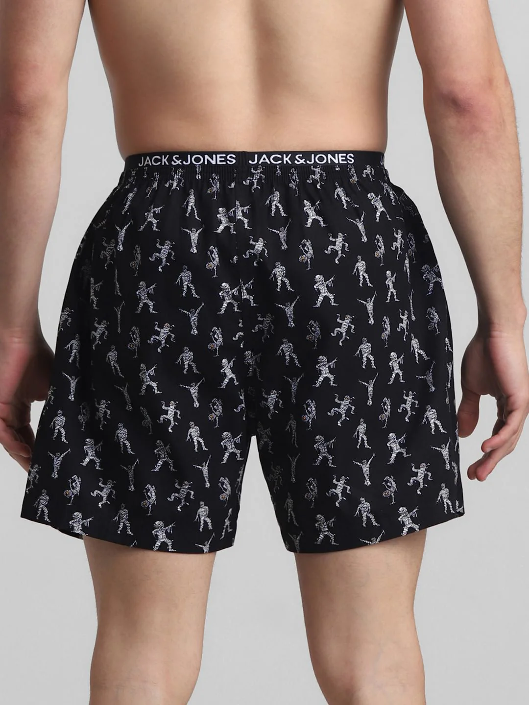Black Dancing Mummy Print Boxers - Image 3