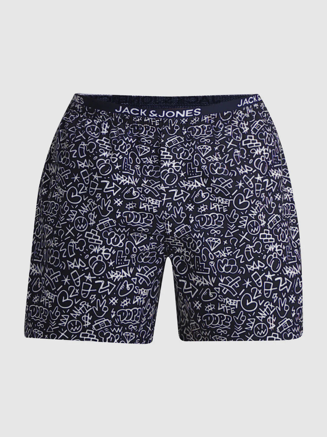 Navy Blue Printed Boxers - Image 6