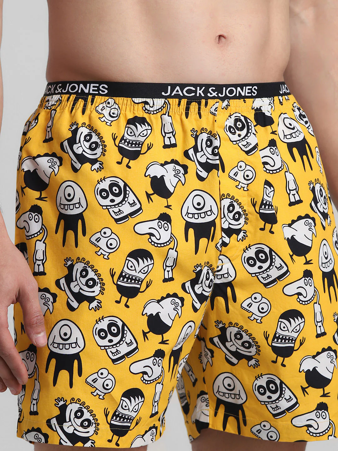 Yellow Printed Boxers - Image 4