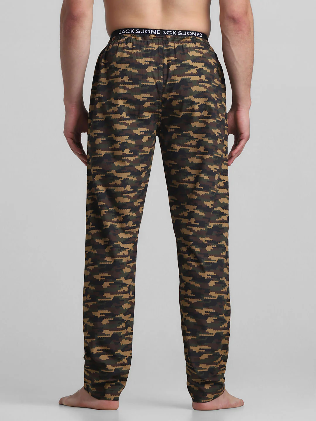 Olive Camo Print Cotton Pyjamas - Image 3