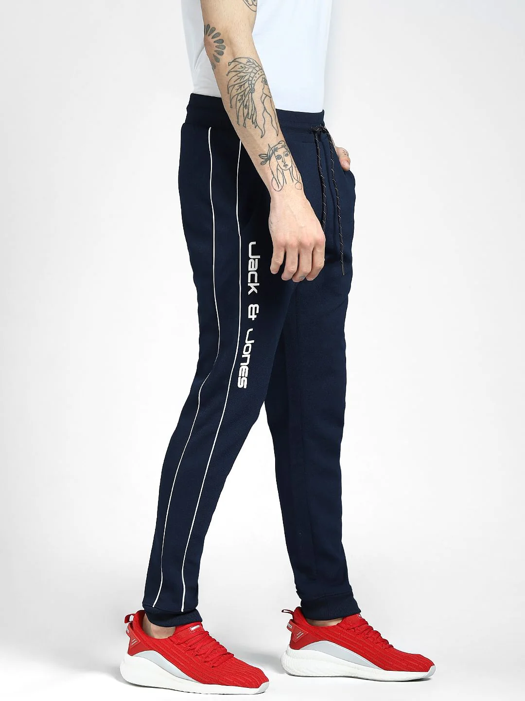 Blue Twill Sweatpants - Image 3
