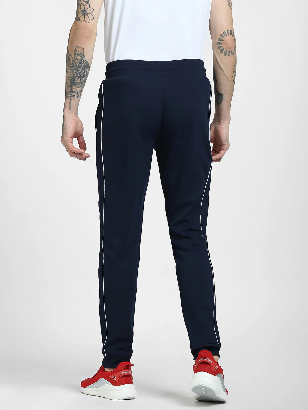 Blue Twill Sweatpants - Image 4