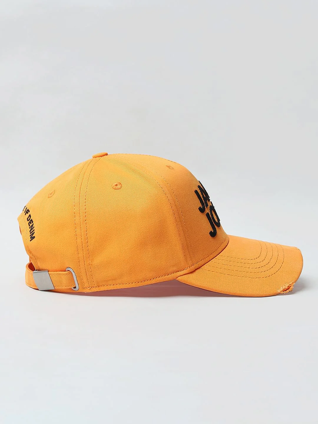 Amber Yellow Distressed Baseball Cap - Image 3