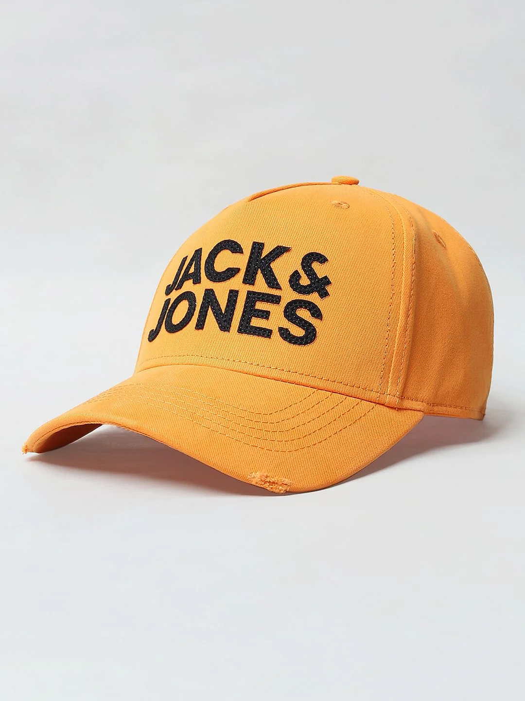 Amber Yellow Distressed Baseball Cap - Image 4