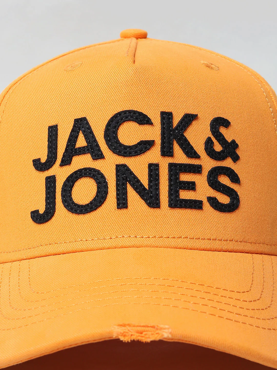Amber Yellow Distressed Baseball Cap - Image 6