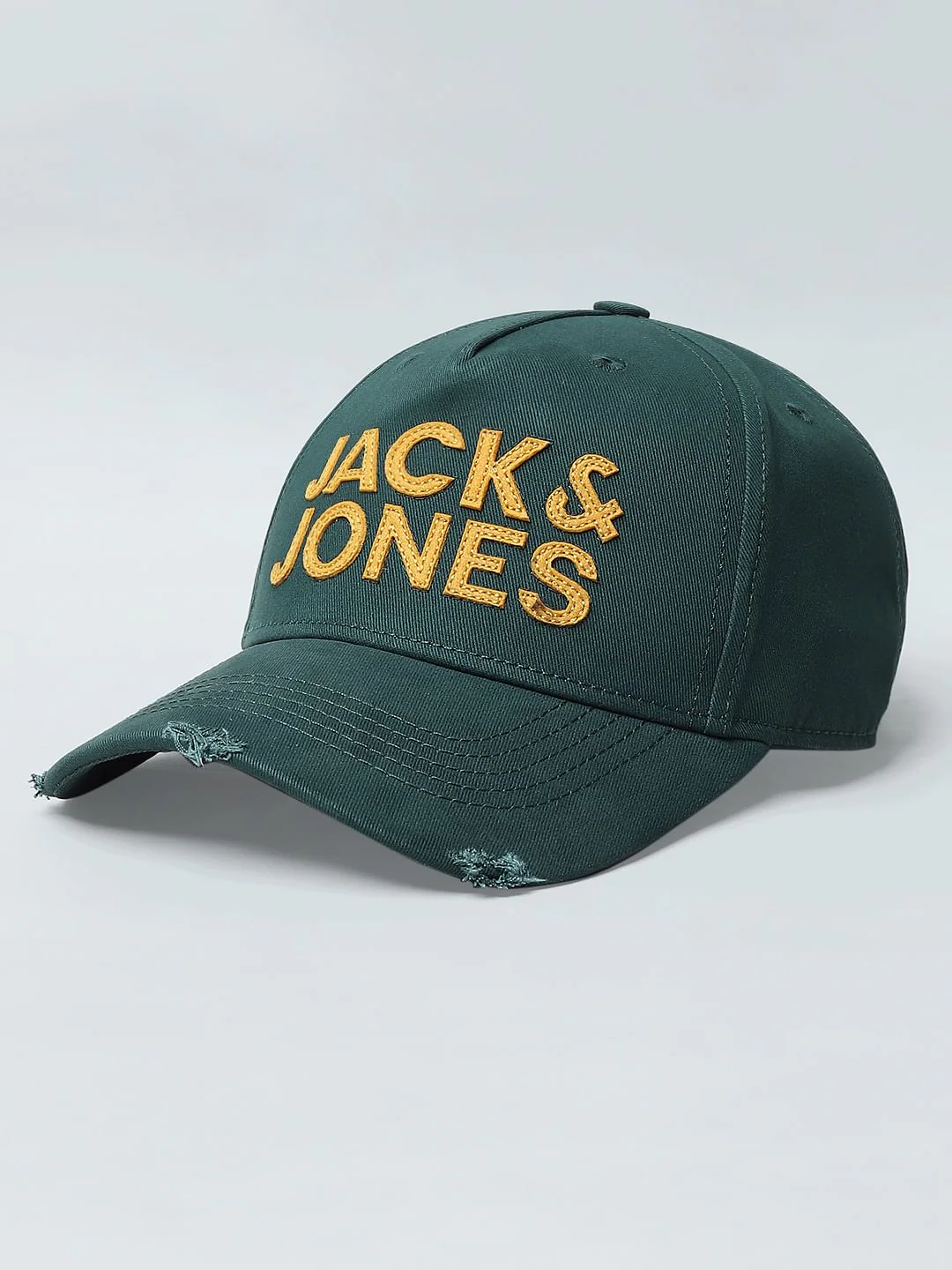 Green Distressed Baseball Cap - Image 4