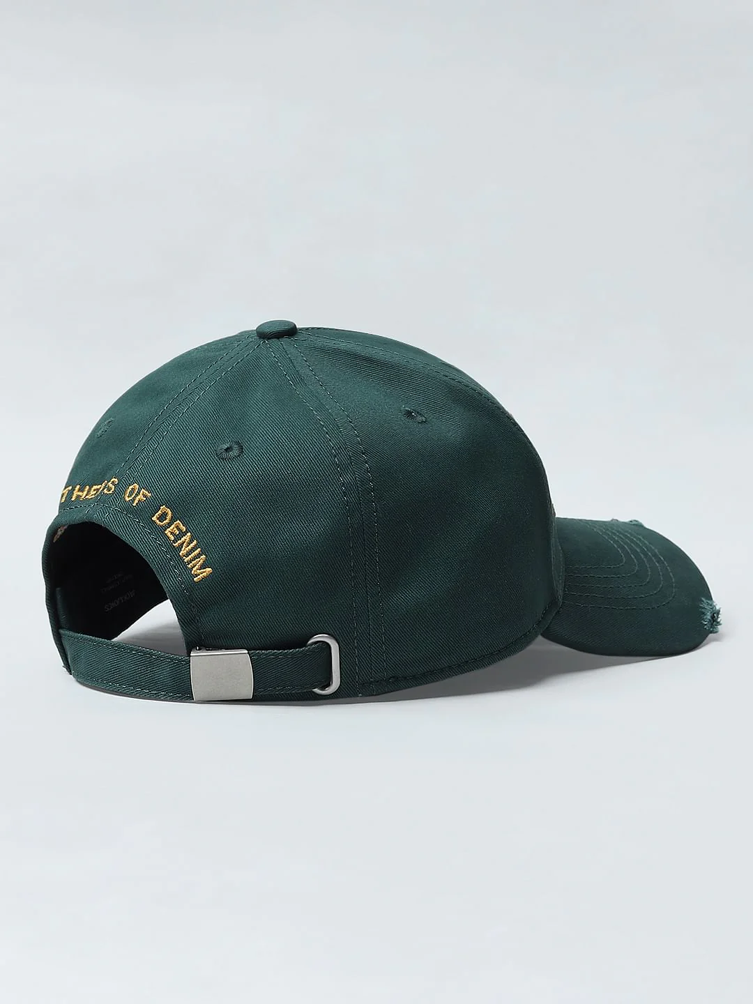 Green Distressed Baseball Cap - Image 5
