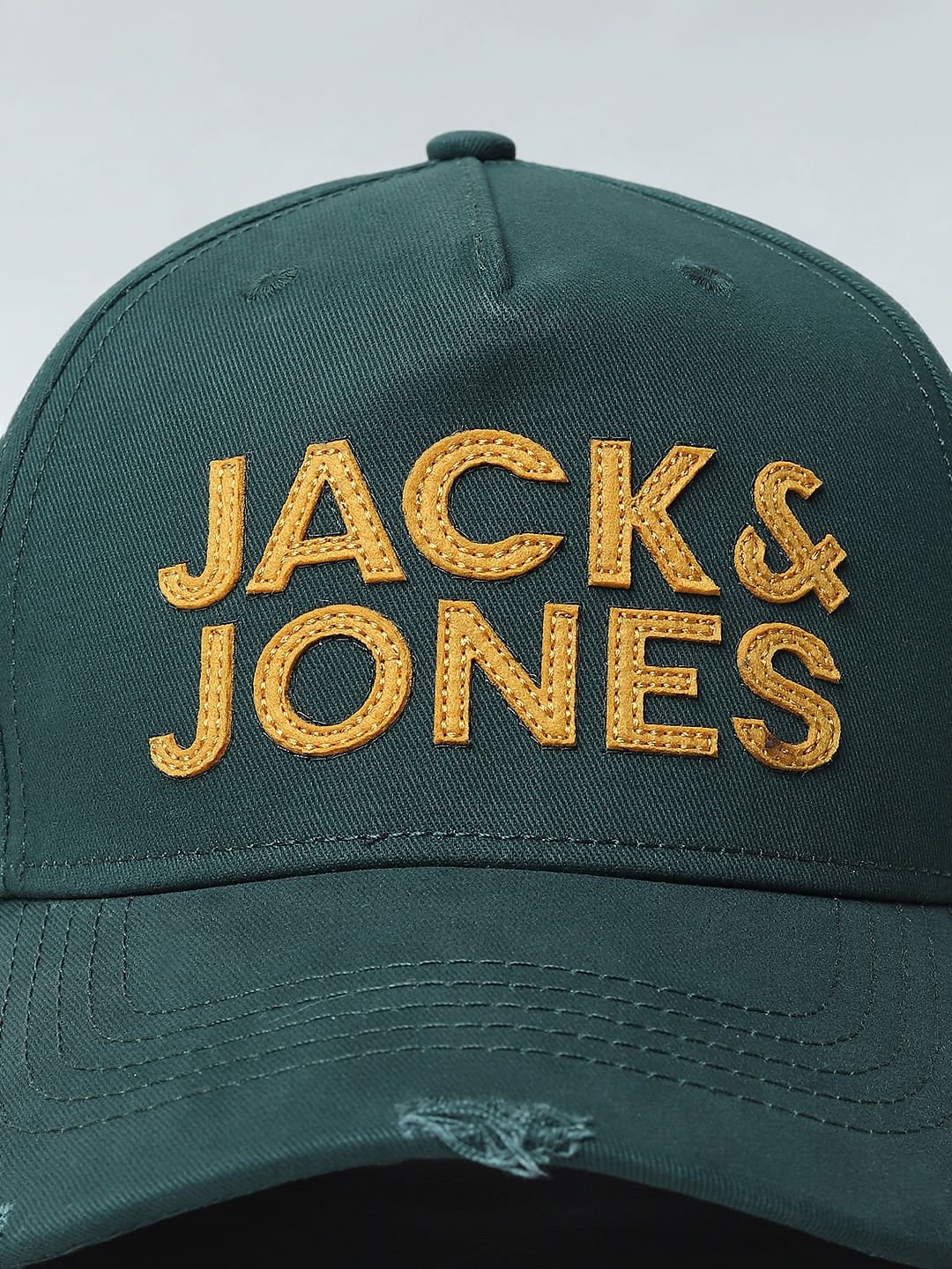 Green Distressed Baseball Cap - Image 6