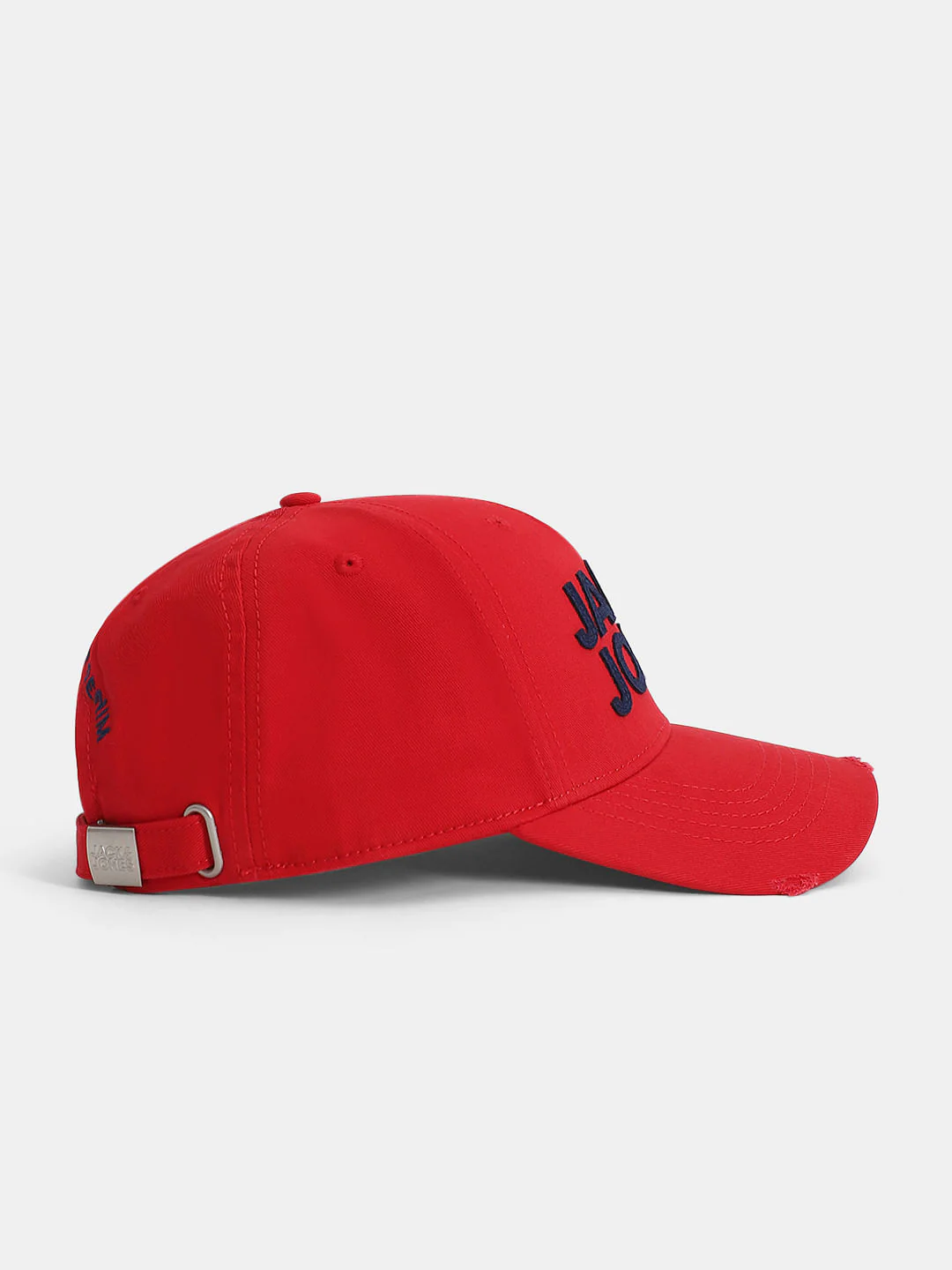 Red Logo Print Baseball Cap - Image 3