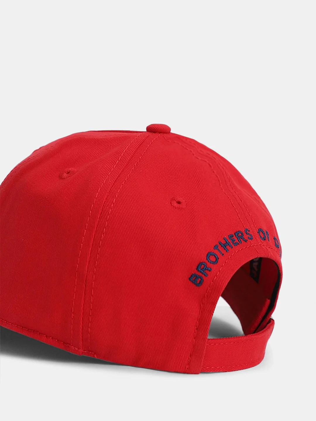 Red Logo Print Baseball Cap - Image 5