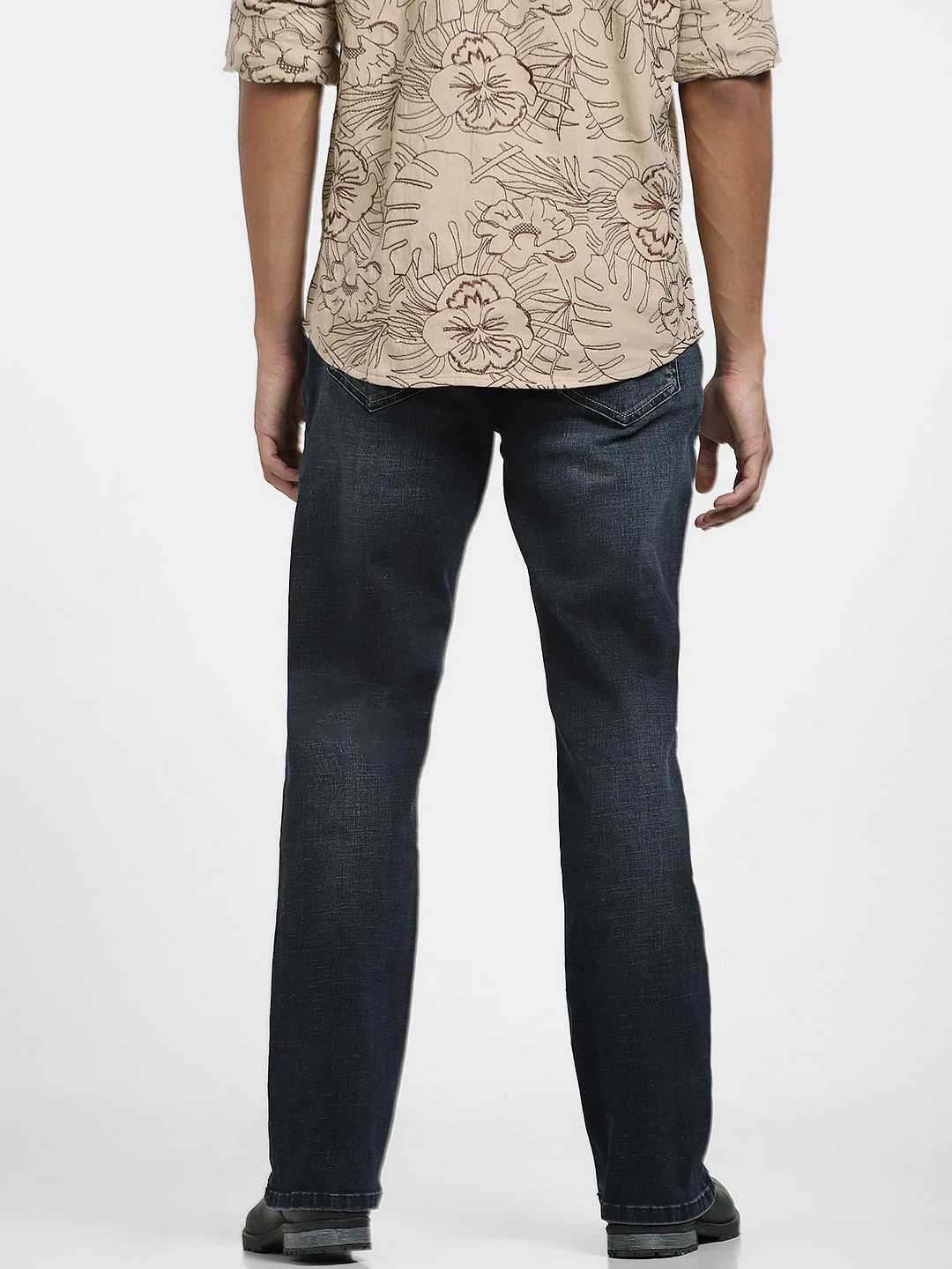 Dark Blue High Rise Ray Bootcut Jeans - Image 4