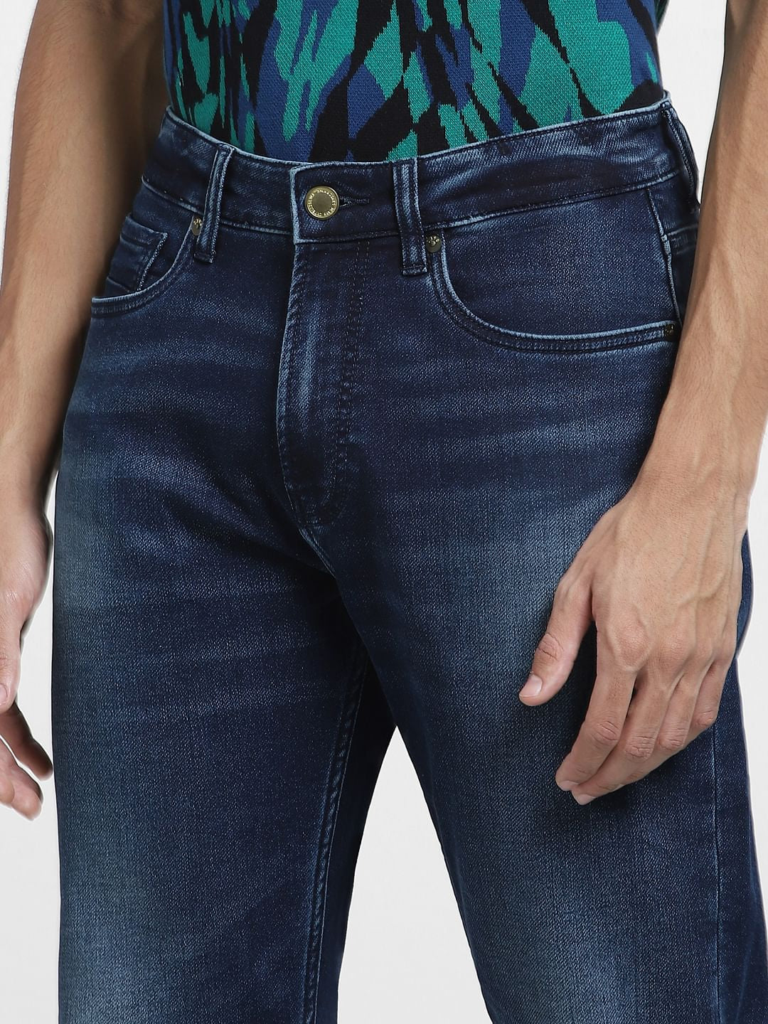 Dark Blue High Rise Ray Bootcut Jeans - Image 5