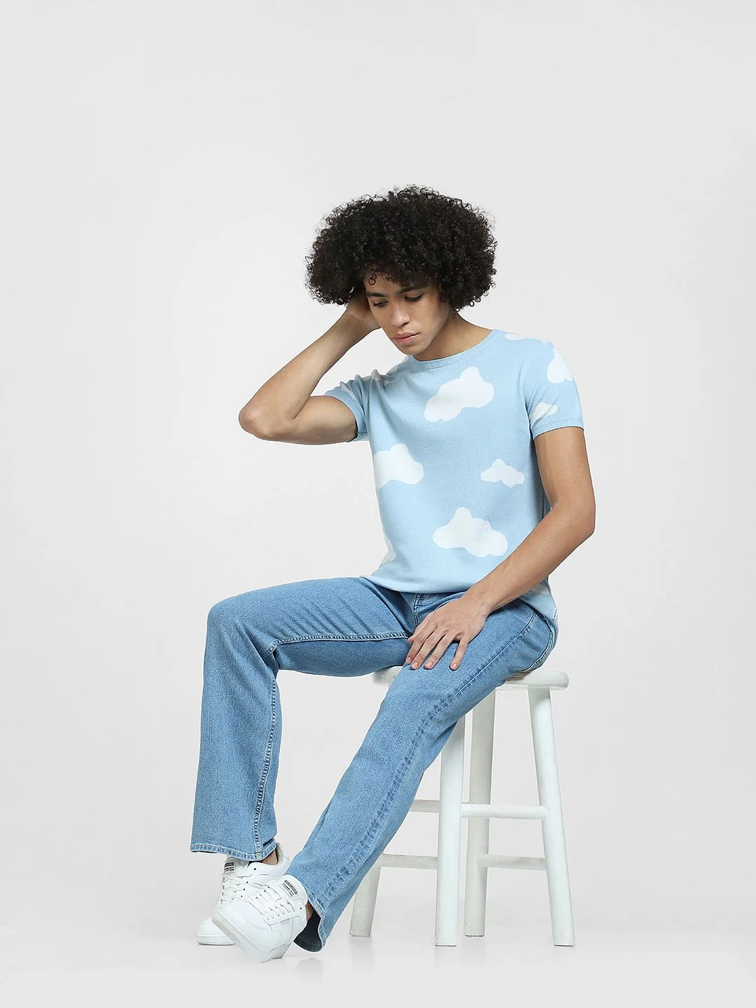 Light Blue High Rise Ray Bootcut Jeans