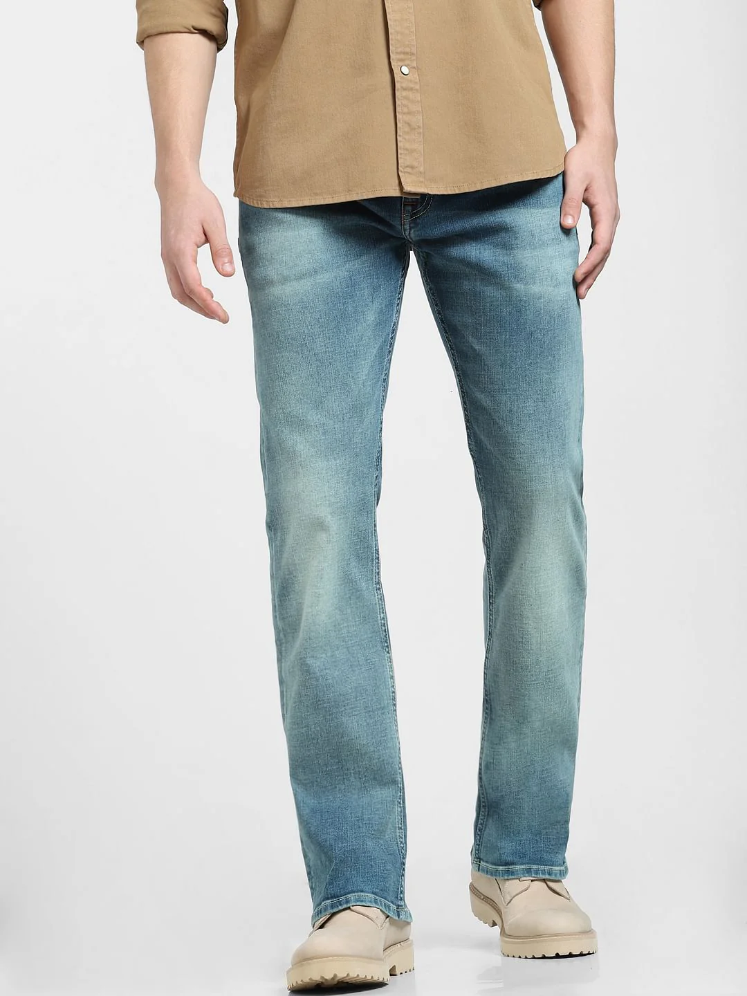 Light Blue High Rise Ray Bootcut Jeans - Image 2